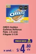 Oreo - Golden Galletas Rellenas
