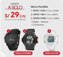 Solo - RELOJ PULSERA