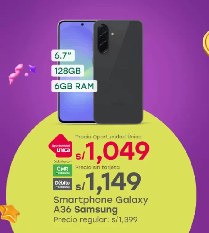Samsung - Smartphone Galaxy A36