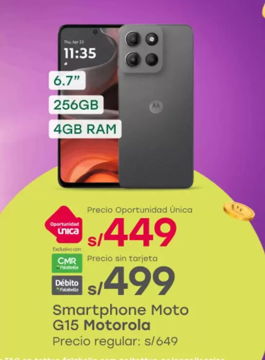 Motorola - G15