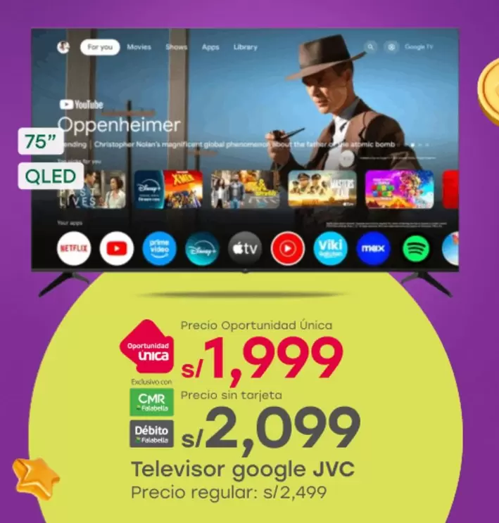 JVC - Televisor google
