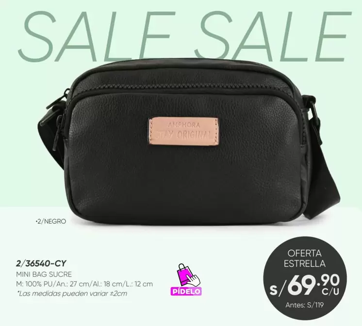 Estrella - MINI BAG SUCRE