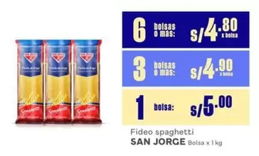 San Jorge - Fideo spaghetti