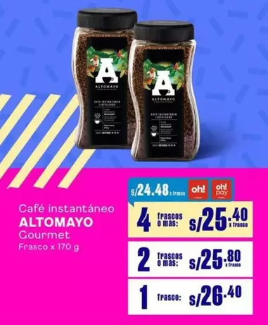 Altomayo - Café instantáneo