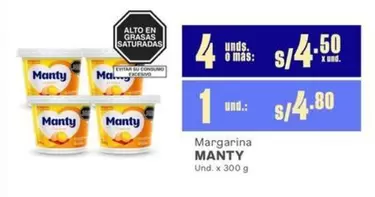 Manty - Margarina