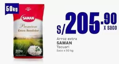 Saman - Arroz extra