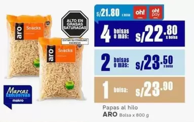 Aro - Papas al hilo