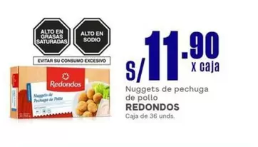 Redondos - Nuggets de pechuga de pollo
