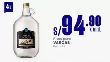 Vargas - Pisco puro