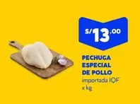 PECHUGA ESPECIAL DE POLLO