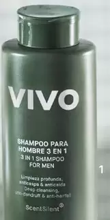 Vivo - SHAMPOO PARA HOMBRE 3 EN 1