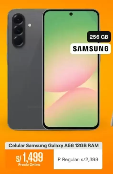 Samsung - Galaxy A56 12GB RAM