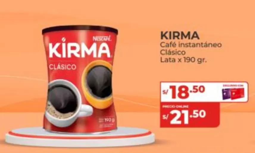 Kirma - Café Instantáneo Clásico