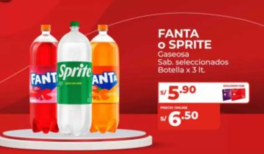 Sprite - FANTA o SPRITE