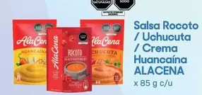 Alacena - Salsa Rocoto / Uchucuta / Crema Huancaína
