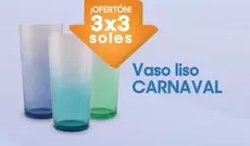 Vaso liso CARNAVAL