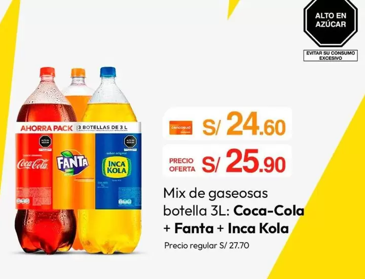 Coca-Cola - Mix de gaseosas