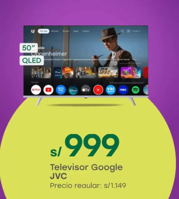 JVC - Televisor Google