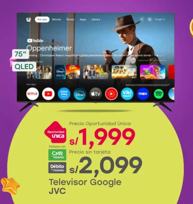 JVC - Televisor Google