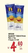 Nicolini - Spaghetti/ Tallarin Grueso