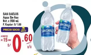 San Carlos - Agua Sin Gas