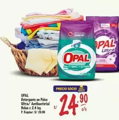 Opal - Detergente en Polvo Ultra/ Antibacterial