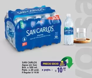 San Carlos - Agua sin Gas