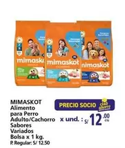 Mimaskot - Alimento para Perro Adulto/Cachorro