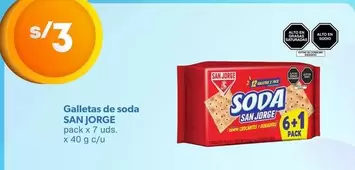 San Jorge - Galletas de soda