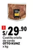 Otto Kunz - Costilla criolla de cerdo