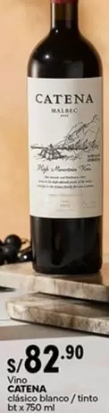 Catena - clásico blanco/tinto