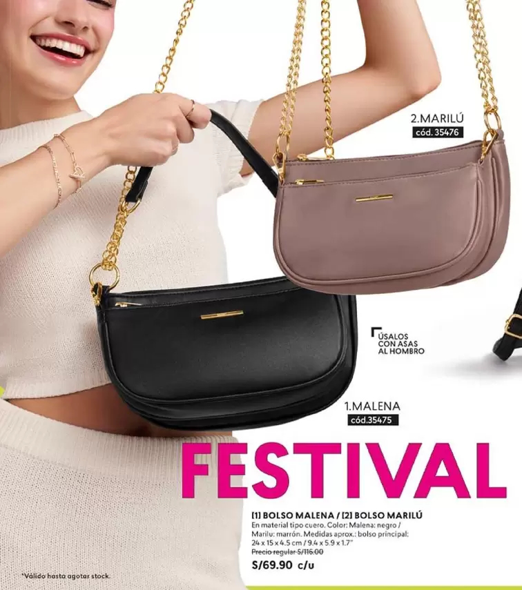 BOLSO MALENA / BOLSO MARILU