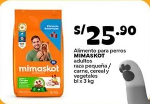 Mimaskot - Alimento para perros