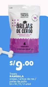 orejas/aritos de res/ patas de pollo
