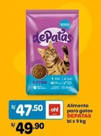 Alimento para gatos DEPATAS