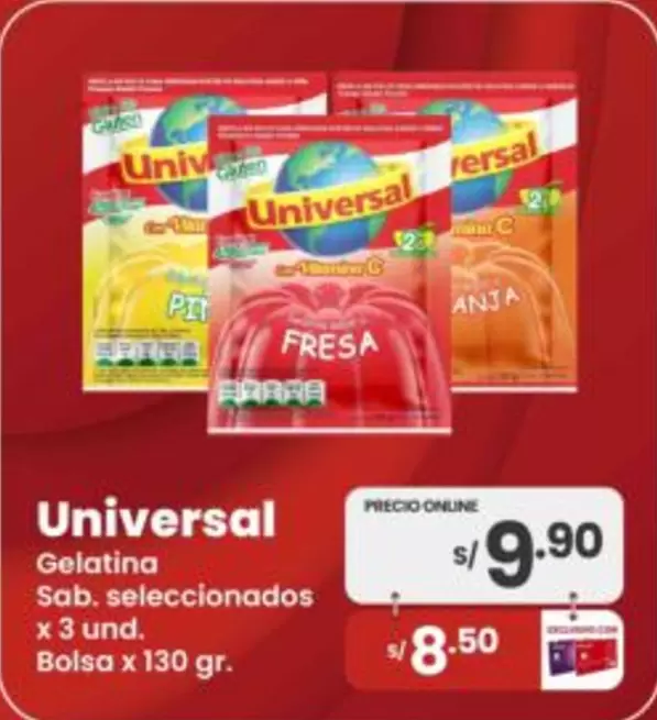 Universal - Gelatina