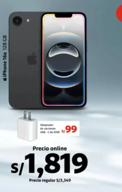 iPhone 16e 128 GB