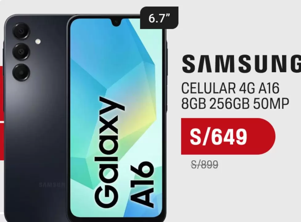 Samsung - CELULAR 4G A16