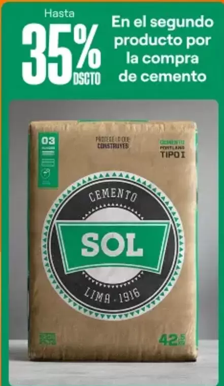 Sol   - Cemento