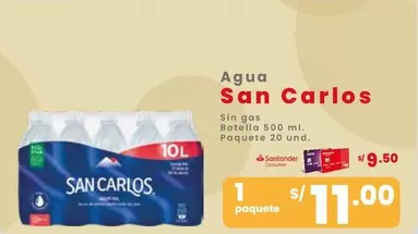 San Carlos - Agua