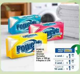 Popeye - Jabón Aromas Variados