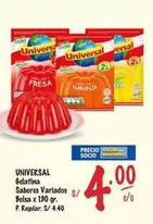 Universal - Gelatina Sabores Variados