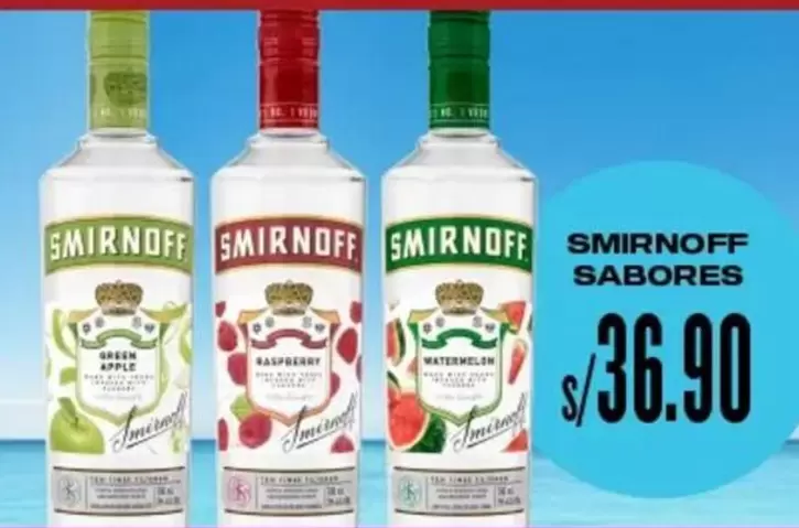 Smirnoff - Sabores