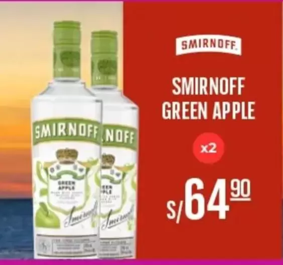 Smirnoff - GREEN APPLE