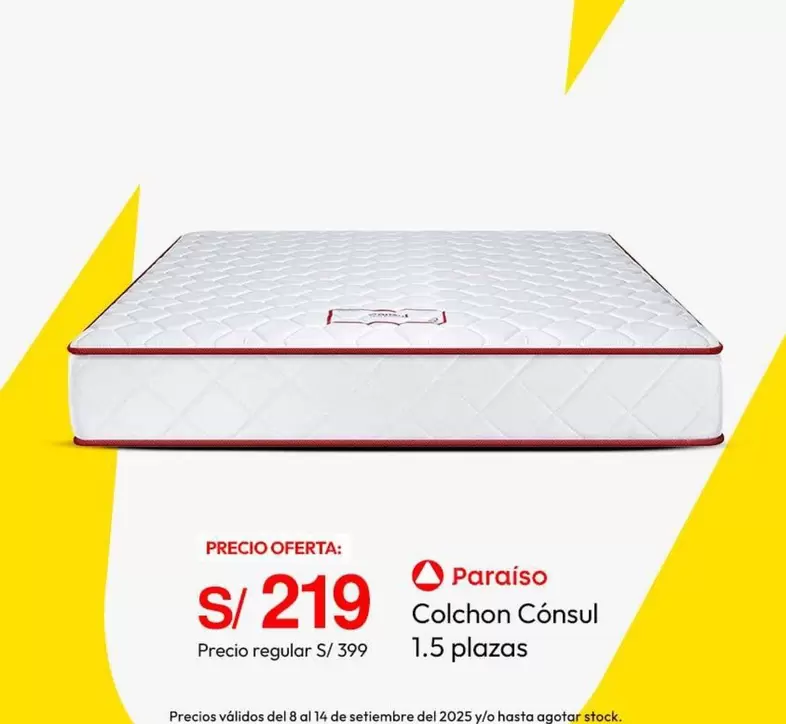 Paraiso - Colchon Cónsul