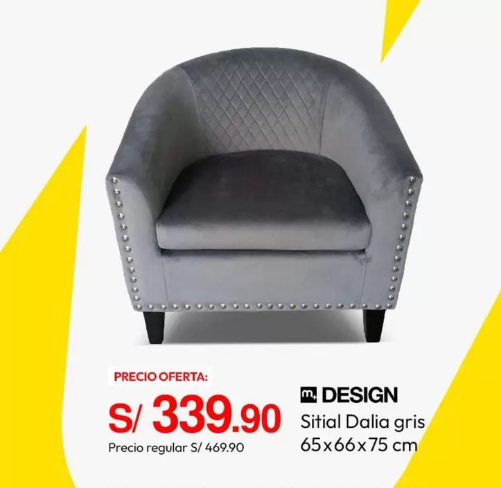 Sitial Dalia gris