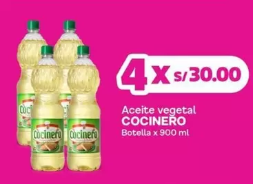 Cocinero - Aceite vegetal