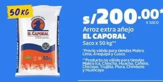 Arequipa - Arroz extra añejo