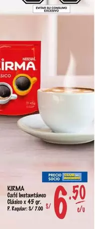 Kirma - Café Instantáneo Clásico x 45 gr.