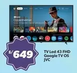 JVC - TV Led 43 FHD Google TV OS